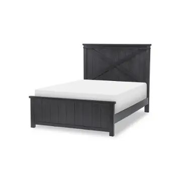 1860-4104 Legacy Classic Furniture Flatiron - Midnight Bedroom Furniture Bed