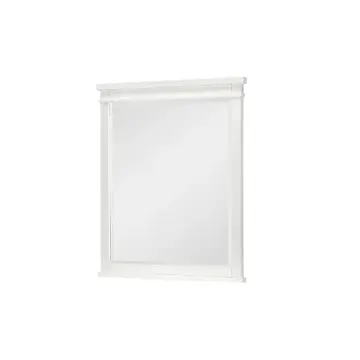 1861-0100 Legacy Classic Furniture Flatiron - White Bedroom Furniture Mirror