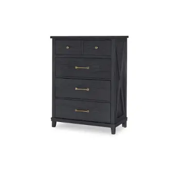 1860-2200 Legacy Classic Furniture Flatiron - Midnight Bedroom Furniture Chest