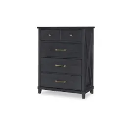 1860-2200 Legacy Classic Furniture Flatiron - Midnight Bedroom Furniture Chest