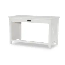 1861-6100 Legacy Classic Furniture Flatiron - White Bedroom Furniture Desk