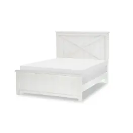 1861-4104 Legacy Classic Furniture Flatiron - White Bedroom Furniture Bed