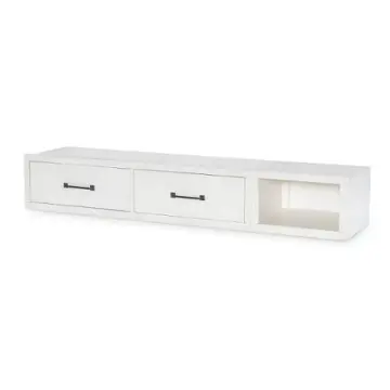 1861-9300 Legacy Classic Furniture Flatiron - White Bedroom Furniture Bed