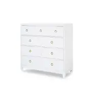 1160-2400 Legacy Classic Furniture Summerland - Pure White Bedroom Furniture Dresser