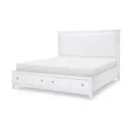 1160-4237k Legacy Classic Furniture Summerland - Pure White Bedroom Furniture Bed