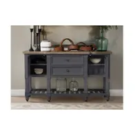 1370-151 Legacy Classic Furniture Essex - Graphite Dining Room Furniture Credenza