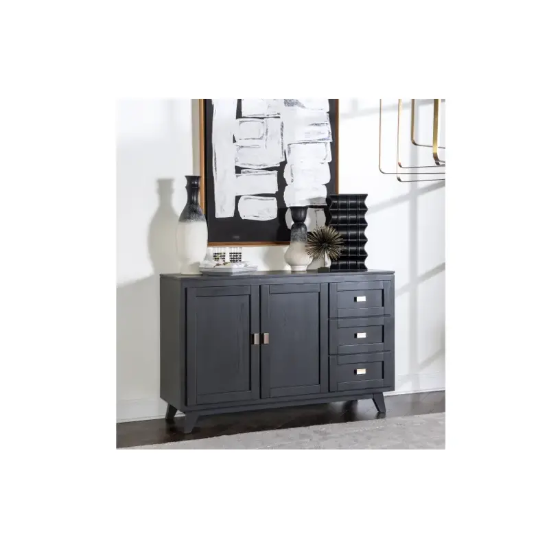 1410-151 Legacy Classic Furniture Concord - Black Dining Room Furniture Credenza