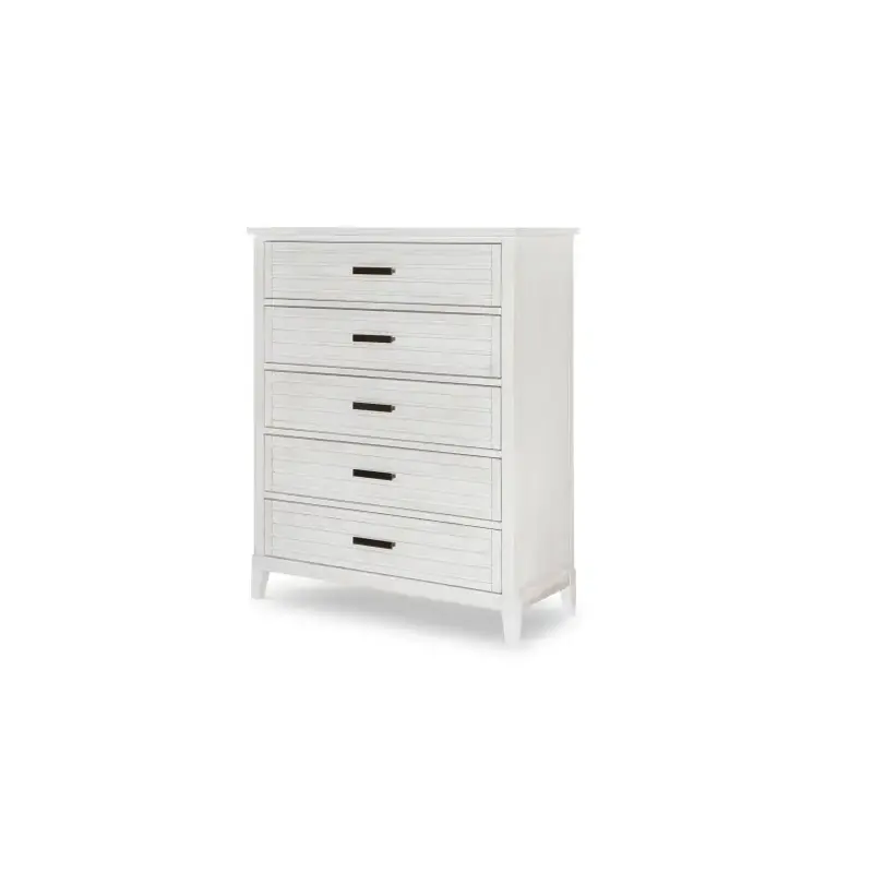 1313-2200 Legacy Classic Furniture Edgewater - Sand Dollar White Bedroom Furniture Chest