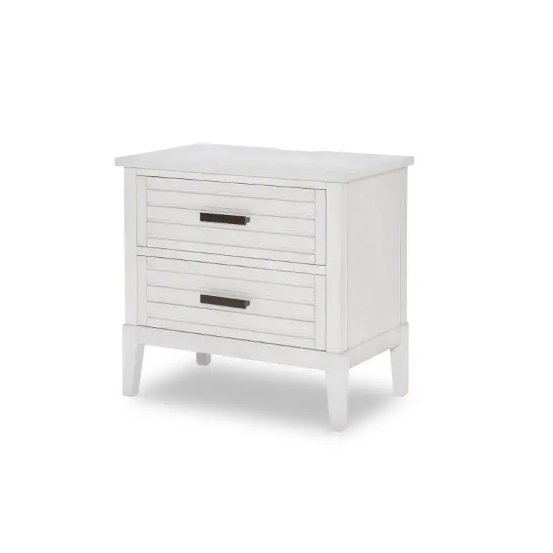 1313-3100 Legacy Classic Furniture Edgewater - Sand Dollar White Bedroom Furniture Nightstand