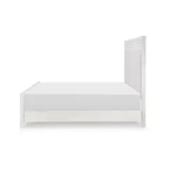 1313-4206 Legacy Classic Furniture Edgewater - Sand Dollar White Bedroom Furniture Bed