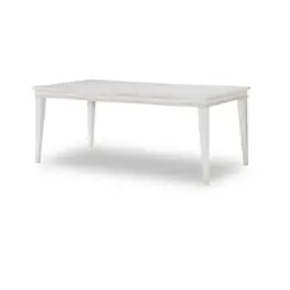 1313-121 Legacy Classic Furniture Edgewater - Sand Dollar White Dining Room Furniture Dining Table