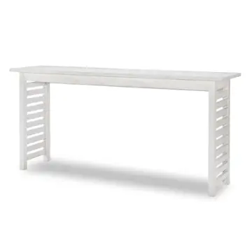 1313-406 Legacy Classic Furniture Edgewater - Sand Dollar White Living Room Furniture Sofa Table