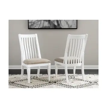 1374-140 Legacy Classic Furniture Essex White Dining Room Furniture Dining Chair