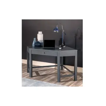 2450-513 Legacy Classic Furniture Union Square - Slate Gray Home Office Furniture Desk