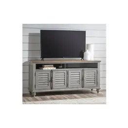2311-023 Legacy Classic Furniture Kingston - Tweed Gray Living Room Furniture Tv Console