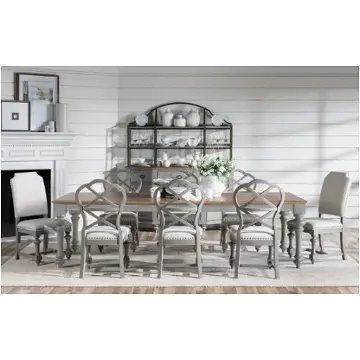 2311-122 Legacy Classic Furniture Kingston - Tweed Gray Dining Room Furniture Dining Table