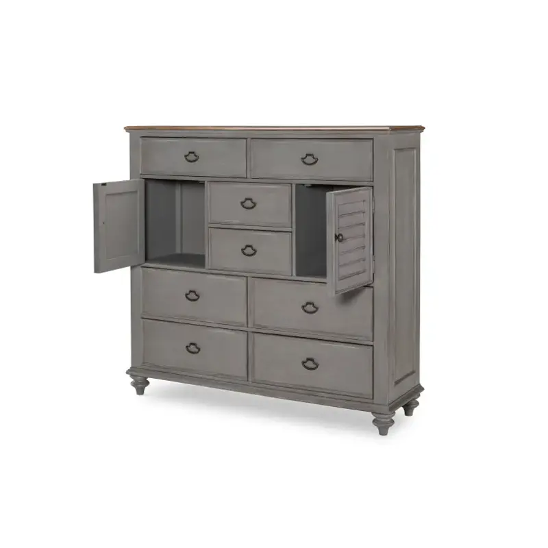 2311-2401 Legacy Classic Furniture Kingston - Tweed Gray Bedroom Furniture Chest