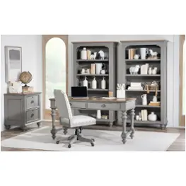2311-509 Legacy Classic Furniture Kingston - Tweed Gray Home Office Furniture Desk