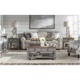 2311-904 Legacy Classic Furniture Kingston - Tweed Gray Living Room Furniture Cocktail Table