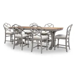 2311-932 Legacy Classic Furniture Kingston - Tweed Gray Dining Room Furniture Dining Table
