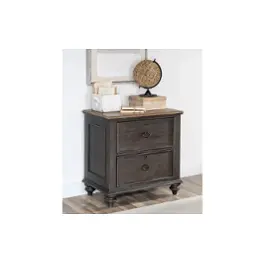 2312-510 Legacy Classic Furniture Kingston - Sandalwood Brown & Dark Sable Home Office Furniture File Cabinet