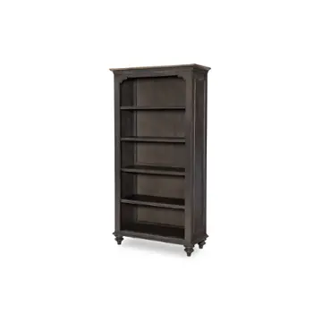 2312-517 Legacy Classic Furniture Kingston - Sandalwood Brown & Dark Sable Home Office Furniture Bookcase