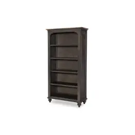 2312-517 Legacy Classic Furniture Kingston - Sandalwood Brown & Dark Sable Home Office Furniture Bookcase