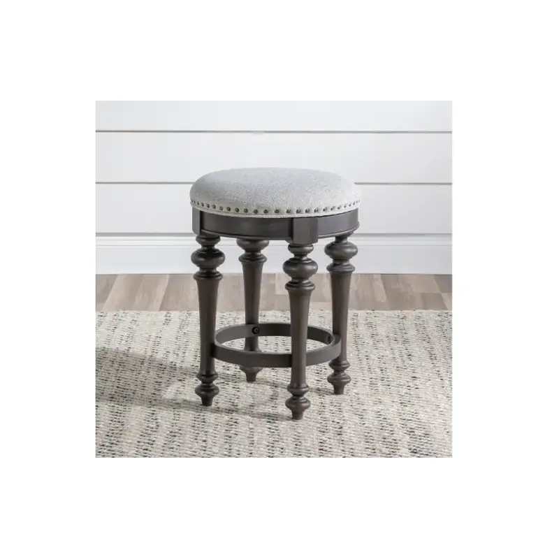2312-845 Legacy Classic Furniture Kingston - Sandalwood Brown & Dark Sable Living Room Furniture Stool