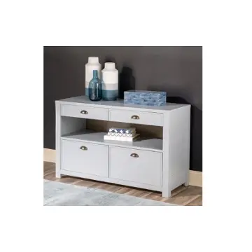 2450-515 Legacy Classic Furniture Union Square - Slate Gray Home Office Furniture Credenza