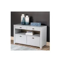 2450-515 Legacy Classic Furniture Union Square - Slate Gray Home Office Furniture Credenza