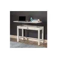 2451-514 Legacy Classic Furniture Union Square - Ivory Home Office Furniture Desk