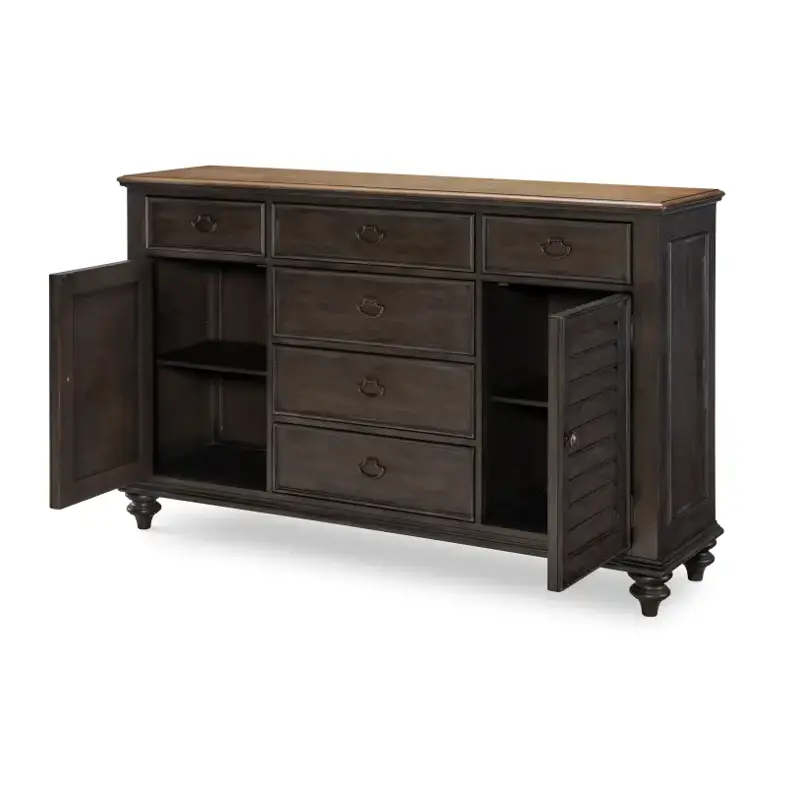 2312-1200 Legacy Classic Furniture Kingston - Dark Sable Bedroom Furniture Dresser