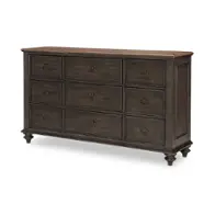 2312-1202 Legacy Classic Furniture Kingston - Dark Sable Bedroom Furniture Dresser