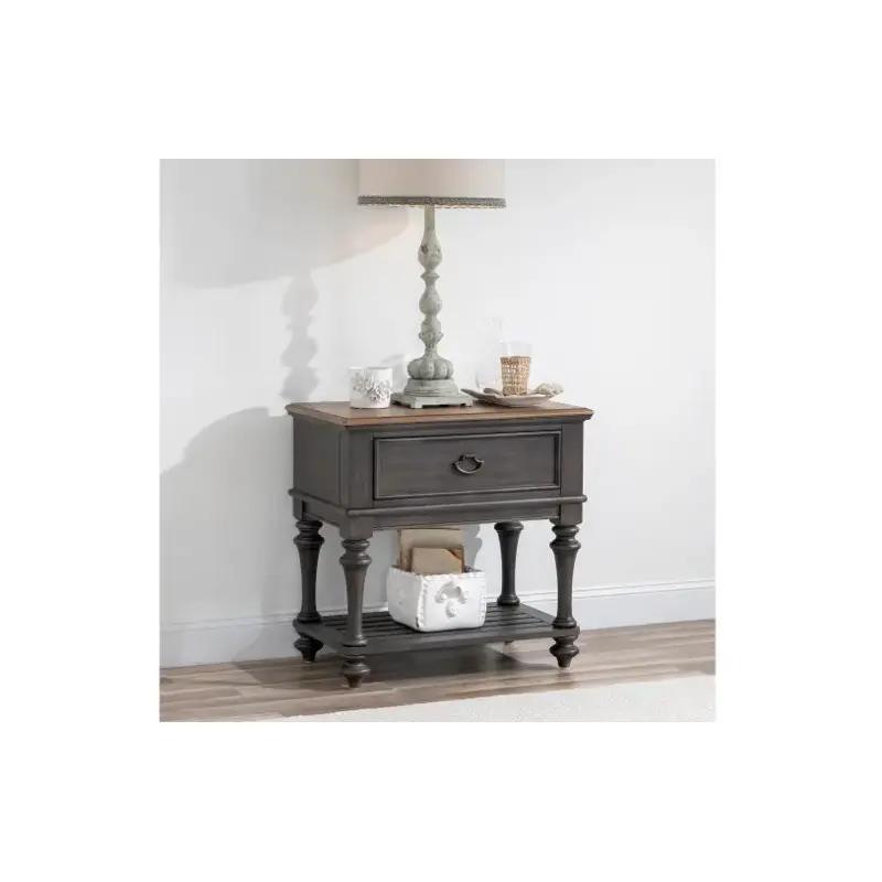 2312-3101 Legacy Classic Furniture Kingston - Dark Sable Bedroom Furniture Nightstand