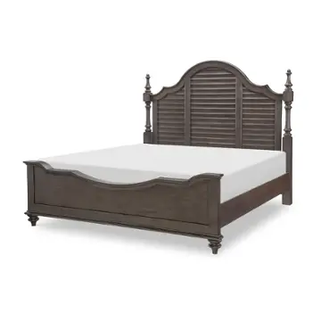 2312-4107k Legacy Classic Furniture Kingston - Dark Sable Bedroom Furniture Bed