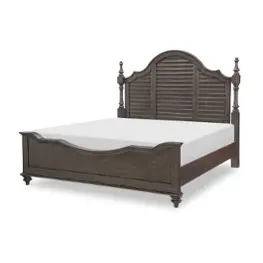 2312-4107k Legacy Classic Furniture Kingston - Dark Sable Bedroom Furniture Bed
