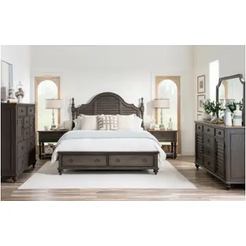 2312-4136k Legacy Classic Furniture Kingston - Dark Sable Bedroom Furniture Bed