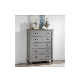 2311-2200 Legacy Classic Furniture Kingston - Tweed Gray Bedroom Furniture Chest