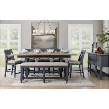 1370-921t Legacy Classic Furniture Essex - Graphite Dining Room Furniture Counter Height Table