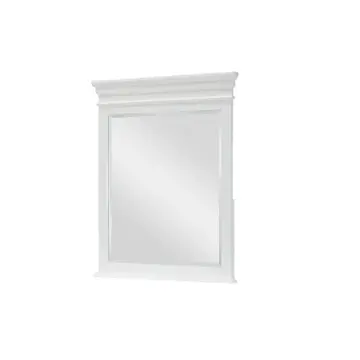 3815-0100 Legacy Classic Furniture Canterbury White Bedroom Furniture Mirror