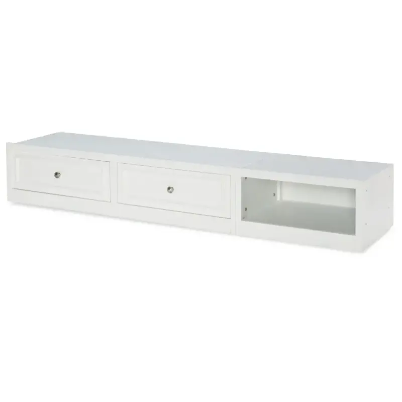 3815-9300 Legacy Classic Furniture Canterbury White Bedroom Furniture Bed