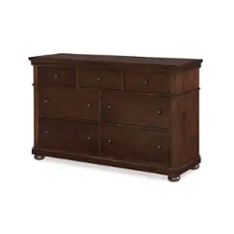 3814-1100 Legacy Classic Furniture Canterbury Cherry Bedroom Furniture Dresser