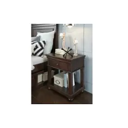 3814-3101 Legacy Classic Furniture Canterbury Cherry Bedroom Furniture Nightstand