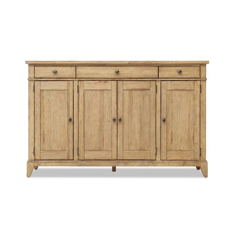 Ty656-895 Legacy Classic Furniture Todays Traditions - Natural Hickory Dining Room Furniture Credenza