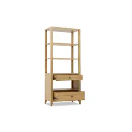 Ty656-103 Legacy Classic Furniture Todays Traditions - Natural Hickory Living Room Furniture Bookcase