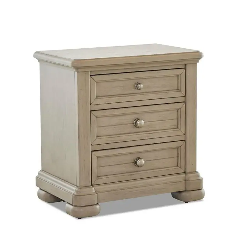 Ty750-670 Legacy Classic Furniture Nashville - Grey Taupe Bedroom Furniture Nightstand