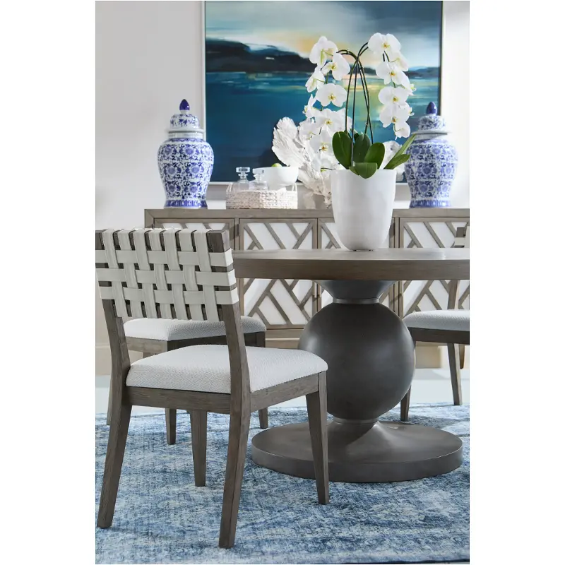Ty787-030t Legacy Classic Furniture Staycation - Driftwood Dining Room Furniture Dining Table