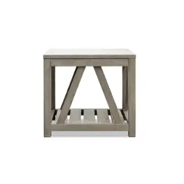 Ty787-809 Legacy Classic Furniture Staycation - Driftwood Living Room Furniture End Table