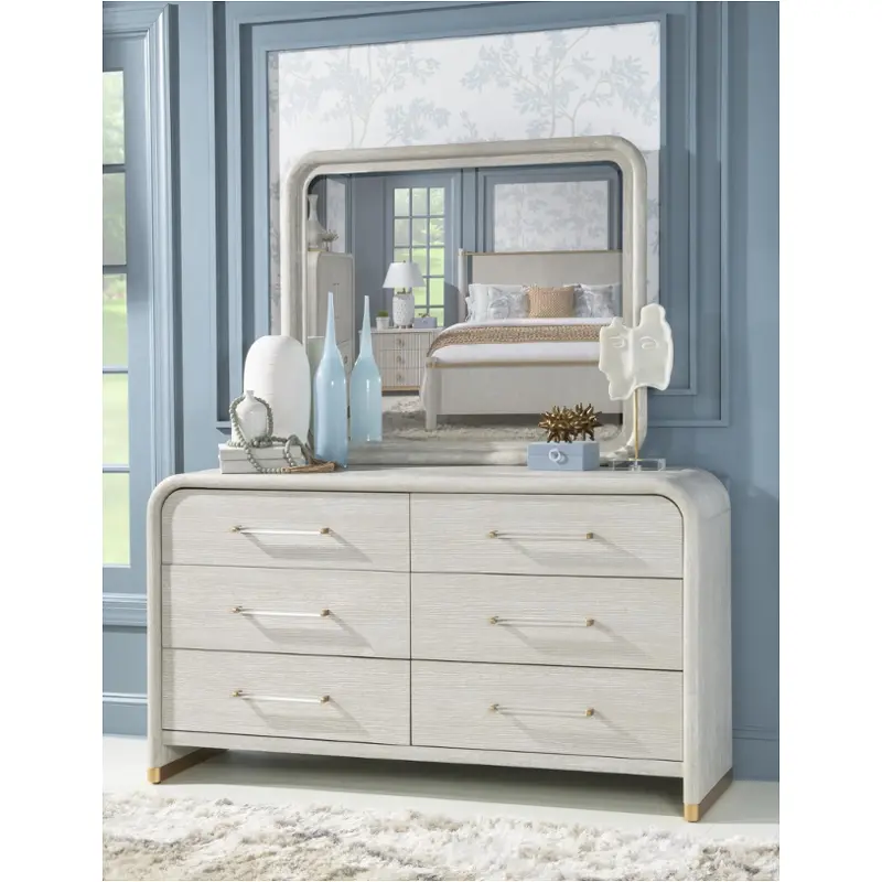 3300-0300 Legacy Classic Furniture Miramar - Oyster Bedroom Furniture Mirror