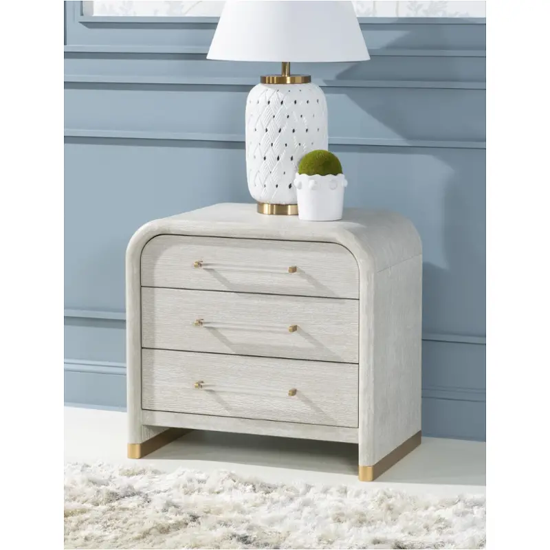 3300-3100 Legacy Classic Furniture Miramar - Oyster Bedroom Furniture Nightstand